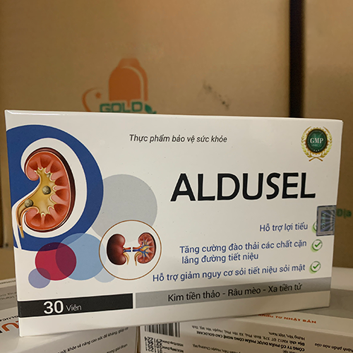 ALDUSEL hỗ trợ lợi tiểu hộp 30 viên