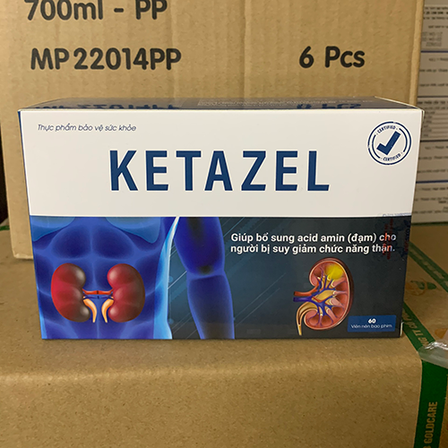 KETAZEL (hộp 60 viên)