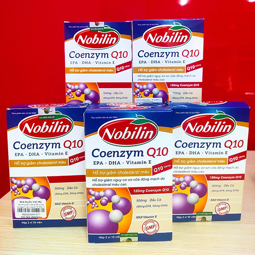 Nobilin Coenzym Q10 - Hỗ trợ giảm Cholesterol máu