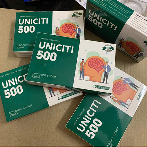 Thực Phẩm Bảo Vệ Sức Khỏe Uniciti 500 - Hộp 30 viên