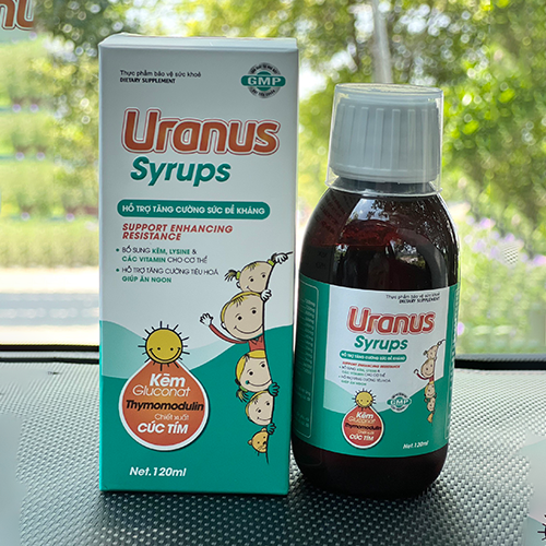 Siro Uranus Syrups – Tăng cường sức đề kháng cho trẻ