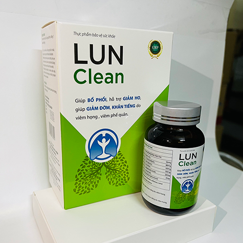 LUN Clean- Viên uống bổ phổi